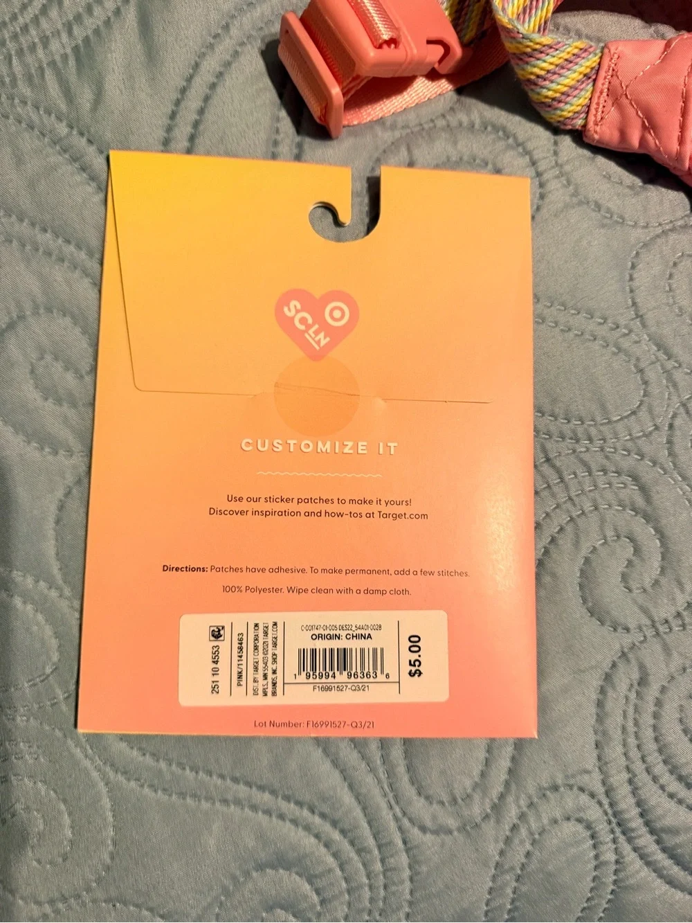 Stoney Clover for target pink Fanny pack